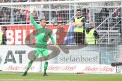 2. Bundesliga - Fußball - FC Ingolstadt 04 - 1. FC Nürnberg - Torwart Örjan Haskjard Nyland (1, FCI)