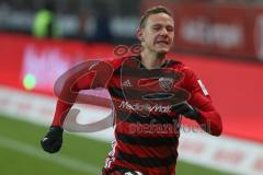 2. BL - Saison 2017/2018 - FC Ingolstadt 04 - Eintracht Braunschweig - Marcel Gaus (#19 FCI) - Foto: Meyer Jürgen