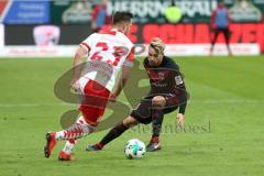 2. Bundesliga - Fußball - FC Ingolstadt 04 - Fortuna Düsseldorf - Niko Gießelmann, Thomas Pledl (30, FCI)
