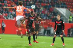 2. BL - Saison 2017/2018 - FC Ingolstadt 04 - SV Darmstadt 98 - Antonio Colak (#7 FCI) - Stark Yannick (#25 Darmstadt) - Foto: Meyer Jürgen