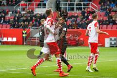 2. BL - Saison 2017/2018 - FC Ingolstadt 04 - Fortuna Düsseldorf - Dario Lezcano (#11 FCI) - Foto: Meyer Jürgen