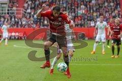 2. BL - Saison 2017/2018 - FC Ingolstadt 04 -1. FC Nürnberg - Christian Träsch (#28 FCI) - Foto: Meyer Jürgen