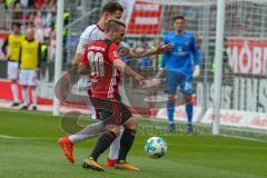 2. BL - Saison 2017/2018 - FC Ingolstadt 04 -1. FC Nürnberg - Thomas Pledl (#30 FCI) - Foto: Meyer Jürgen