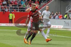 2. BL - Saison 2017/2018 - FC Ingolstadt 04 -1. FC Nürnberg - Thomas Pledl (#30 FCI) - Foto: Meyer Jürgen