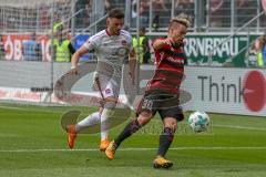 2. BL - Saison 2017/2018 - FC Ingolstadt 04 -1. FC Nürnberg - Thomas Pledl (#30 FCI) - Foto: Meyer Jürgen