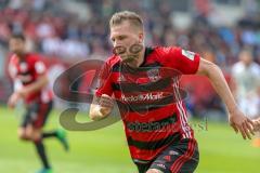 2. BL - Saison 2017/2018 - FC Ingolstadt 04 -1. FC Nürnberg - Robert Leipertz (#13 FCI) - Foto: Meyer Jürgen