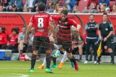 2. BL - Saison 2017/2018 - FC Ingolstadt 04 -1. FC Nürnberg - Christian Träsch (#28 FCI) - Foto: Meyer Jürgen