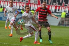 2. BL - Saison 2017/2018 - FC Ingolstadt 04 -1. FC Nürnberg - Robert Leipertz (#13 FCI) - Foto: Meyer Jürgen