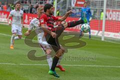 2. BL - Saison 2017/2018 - FC Ingolstadt 04 -1. FC Nürnberg - Almog Cohen (#8 FCI) - Foto: Meyer Jürgen