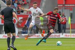 2. BL - Saison 2017/2018 - FC Ingolstadt 04 -1. FC Nürnberg - Marcel Gaus (#19 FCI) - Foto: Meyer Jürgen