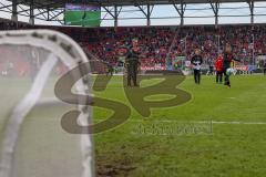 2. BL - Saison 2017/2018 - FC Ingolstadt 04 -1. FC Nürnberg - Gewinner vom Speedball vor dem Spiel - Die Kinder hatten den schnellsten Schuss - Foto: Meyer Jürgen