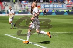 2. Bundesliga - Fußball - FC Ingolstadt 04 - Holstein Kiel - Tor Ausgleich 1:1 durch Sonny Kittel (10, FCI) Jubel