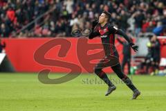 2. Bundesliga - Fußball - FC Ingolstadt 04 - SpVgg Greuther Fürth - Tor Jubel 2:0 Alfredo Morales (6, FCI)