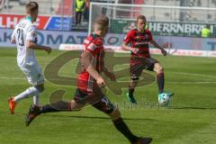 2. BL - Saison 2017/2018 - FC Ingolstadt 04 - Arminia Bielefeld - Marcel Gaus (#19 FCI) - Foto: Meyer Jürgen