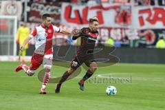 2. Bundesliga - Fußball - FC Ingolstadt 04 - Fortuna Düsseldorf - Niko Gießelmann Thomas Pledl (30, FCI)