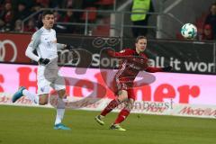 2. Bundesliga - Fußball - FC Ingolstadt 04 - VfL Bochum - rechts Marcel Gaus (19, FCI)