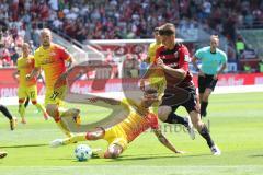 2. Bundesliga - Fußball - FC Ingolstadt 04 - 1. FC Union Berlin - rechts Stefan Kutschke (20, FCI) im Angriff