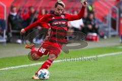 2. BL - Saison 2017/2018 - FC Ingolstadt 04 - MSV Duisburg - Thomas Pledl (#30 FCI) - Foto: Meyer Jürgen