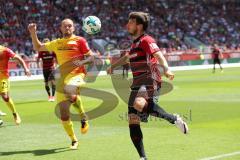 2. Bundesliga - Fußball - FC Ingolstadt 04 - 1. FC Union Berlin - Leistner Toni (Union 37) Romain Brégerie (18, FCI)