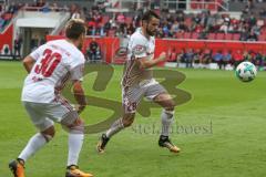 2. BL - Saison 2017/2018 - FC Ingolstadt 04 - FC Erzgebirge Aue - Christian Träsch (#28 FCI) - Foto: Meyer Jürgen