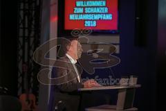2. BL - Saison 2017/2018 - FC Ingolstadt 04 - Neujahrsempfang 2018 - Franz Spitzauer Geschäftsführer Finanzen & Marketing bei der Eröffnungsrede - Foto: Meyer Jürgen