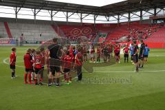 2. BL - Saison 2017/2018 - FC Ingolstadt 04 - Saisoneröffnung - Schanzer Fußballschule im Stadion - Foto: Meyer Jürgen