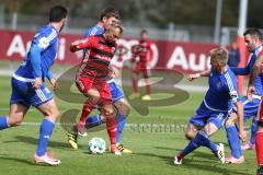 2. Bundesliga - Fußball - Testspiel - FC Ingolstadt 04 - SpVgg Unterhaching - mitte Sonny Kittel (10, FCI) lässt sich nicht stoppen