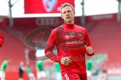 2. Bundesliga - Fußball - FC Ingolstadt 04 - VfB Eichstätt - Saisoneröffnung - Testspiel - Warmup vor dem Testspiel Marcel Gaus (19, FCI)