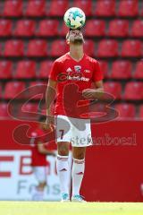 2. BL - Saison 2017/2018 - Testspiel - FC Ingolstadt 04 - FC Nantes - Antonio Colak (#7 FCI) beim warm machen - jongliert mit dem Ball - Foto: Meyer Jürgen