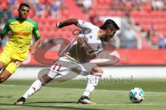 2. Bundesliga - Testspiel - Fußball - FC Ingolstadt 04 - FC Nantes - Darío Lezcano (11, FCI) rechts Spurt