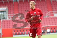 2. Bundesliga - Fußball - FC Ingolstadt 04 - VfB Eichstätt - Saisoneröffnung - Testspiel - Warmup vor dem Testspiel Tobias Schröck (21, FCI)