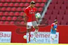 2. BL - Saison 2017/2018 - Testspiel - FC Ingolstadt 04 - FC Nantes - Antonio Colak (#7 FCI) beim warm machen - jongliert mit dem Ball - Foto: Meyer Jürgen