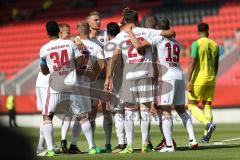 2. Bundesliga - Testspiel - Fußball - FC Ingolstadt 04 - FC Nantes - Tor Schuß 1:0 Darío Lezcano (11, FCI) Jubel Führung