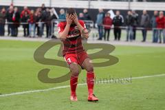 2. Bundesliga - Fußball - Testspiel - FC Ingolstadt 04 - SpVgg Unterhaching - verpasst den Ball Antonio Colak (7, FCI)