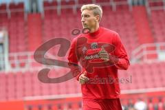 2. Bundesliga - Fußball - FC Ingolstadt 04 - VfB Eichstätt - Saisoneröffnung - Testspiel - Warmup vor dem Testspiel Tobias Schröck (21, FCI)