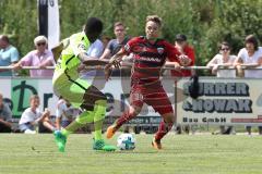 2. Bundesliga - Fußball - Testspiel - FC Ingolstadt 04 - SV Wehen Wiesbaden - rechts Thomas Pledl (30, FCI)