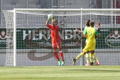 2. Bundesliga - Testspiel - Fußball - FC Ingolstadt 04 - FC Nantes - Torwart Martin Hansen (35, FCI) hält sicher