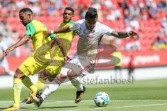 2. Bundesliga - Testspiel - Fußball - FC Ingolstadt 04 - FC Nantes - Darío Lezcano (11, FCI) rechts Spurt