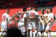 2. Bundesliga - Testspiel - Fußball - FC Ingolstadt 04 - FC Nantes - Tor Schuß 1:0 Darío Lezcano (11, FCI) Jubel Führung