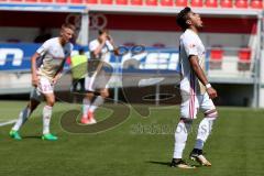 2. BL - Saison 2017/2018 - Testspiel - FC Ingolstadt 04 - FC Nantes - Dario Lezcano (#11 FCI) mit einem Schuss auf das Tor - unzufrieden - sauer - enttäuscht - Foto: Meyer Jürgen