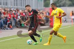 2. Bundesliga - Fußball - Testspiel - FC Ingolstadt 04 - Karlsruher SC - links Robert Leipertz (13, FCI)