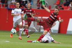 2. BL - Saison 2017/2018 - FC Ingolstadt 04 - VFB Eichstätt - Freundschaftsspiel - Robert Leipertz (#13 FCI) - Foto: Meyer Jürgen