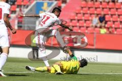 2. Bundesliga - Testspiel - Fußball - FC Ingolstadt 04 - FC Nantes - Tor Schuß 1:0 Darío Lezcano (11, FCI) Jubel Führung