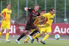 2. Bundesliga - Fußball - Testspiel - FC Ingolstadt 04 - Karlsruher SC - mitte Zweikampf Nico Rinderknecht (22, FCI)