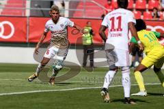 2. BL - Saison 2017/2018 - Testspiel - FC Ingolstadt 04 - FC Nantes - Alfredo Morales (#6 FCI) schiesst das 2:0 - Jubel tor -  Foto: Meyer Jürgen