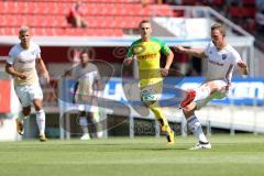 2. Bundesliga - Testspiel - Fußball - FC Ingolstadt 04 - FC Nantes - rechts Marcel Gaus (19, FCI)