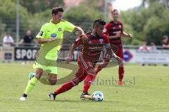 2. Bundesliga - Fußball - Testspiel - FC Ingolstadt 04 - SV Wehen Wiesbaden - rechts Darío Lezcano (11, FCI)