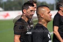 2. Bundesliga - Fußball - FC Ingolstadt 04 - Training - Interimstrainer Cheftrainer Stefan Leitl (FCI) übernimmt, erstes Training - Cheftrainer Stefan Leitl (FCI)