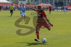 B-Junioren Bayernliga- U17 - FC Ingolstadt - TSV 1860 München - Ezeala Ikenna rot FCI trifft zum 1:0 Führungstreffer - jubel - Foto: Jürgen Meyer