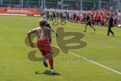 B-Junioren Bayernliga- U17 - FC Ingolstadt - TSV 1860 München - Ezeala Ikenna rot FCI trifft zum 1:0 Führungstreffer - jubel - Foto: Jürgen Meyer